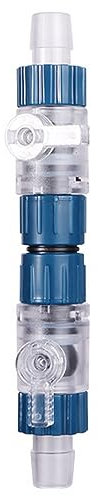 MiOYOOW Valve Tuyau d'aquarium, Connecteur Tuyau de Tuyau d'aquarium Valve Contrôle du Débit d'eau de Bocal à Poissons avec Poignée à Dégagement Rapide pour Aquariums