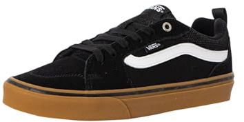 Vans Herren Filmore Sneaker, Suede Canvas Black Gum, 48 EU