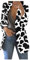 Blazer Femme Chic et Élégant Fleurie Cintré sans Bouton Blazer Pas Cher Marque Bureau Affaires Blazers Detente Mode l'hiver Costume De Travail Blouson Jacket Femme Modèle de Vache S