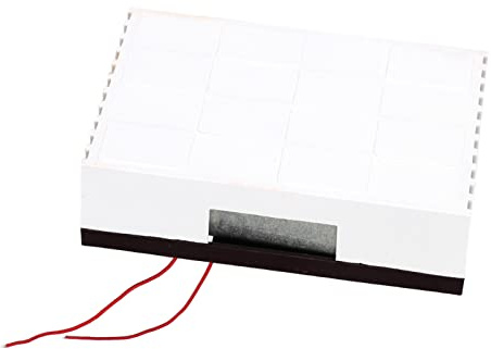 Kabelgebundene mechanische Türklingel, Ding-Dong-Haube, an der Wand montierte Dong-Haube, manuelle Türklingel, kabelgebundene Türklingel für Hotel-Zugangskontrollsystem (220 V-weiß)