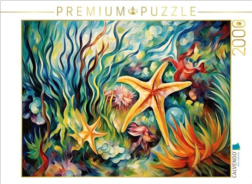 CALVENDO Puzzle Seestern | 2000 Teile Lege-Größe 90 x 67 cm Foto-Puzzle für glückliche Stunden
