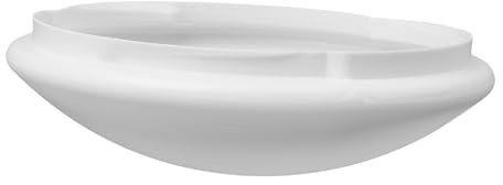 NULYLU Runder Lampenschirm Aus Kunststoff Deckenleuchtenabdeckung Mit Hoher Lichtdurchlässigkeit Für Schlafzimmer Flur Und Esszimmer Schutz Und Einfache Montage