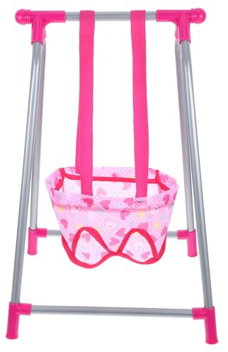 MOLUCKFU Altalena per Casa delle Bambole in Miniatura Decorazione di Altalena per Bambole Accessorio Compatto e Resistente per Giochi di Ruolo
