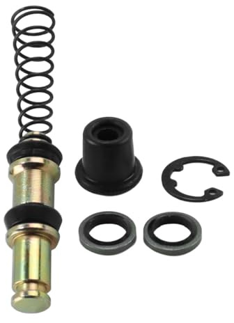 Ubric Kit de reparación de émbolo de bomba de freno y embrague de motocicleta, accesorios de reparación de plataformas de pistón de cilindro maestro duraderos (14 mm)