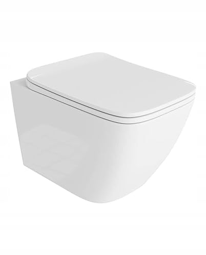 Lavita Keramik Hänge-WC-Toilette Lino Spülrandlos Soft-Close #99870