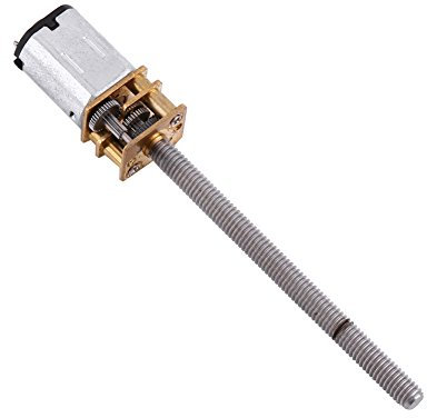 DC 12V 400rpm Getriebemotor N20 Micro Elektromotor 16mm Länge Welle M4x55mm Schraube Metall Getriebemotor mit Getriebe für Mobile Robot/Smart Cars Projekt