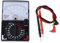 Multimetro tester analogico portatile con cavi puntali, misuratore di tensione rilevatore di corrente elettrica resistenza diodo voltmetro amperometro Ohmmetro YX-360TRN
