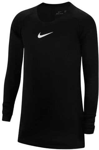 Nike Kinder Y Nk Df Park 1stlyr Jsy Longsleeve, Black/White, 13 Jahre EU