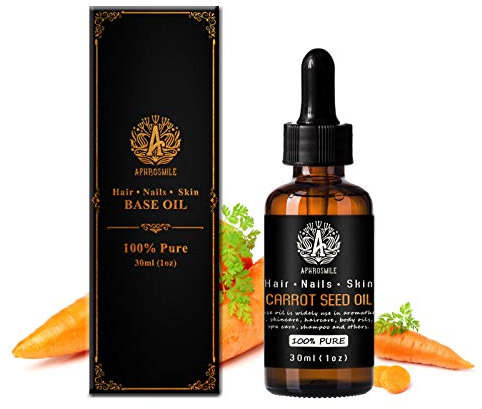 100% reines Karottensamen-Öl für Massage, 30 ml Trägeröl - Karottensamen-Öl für DIY, 1 Unze Basisöl - zum Kerzenherstellen geeignetes Karottensamen-Öl