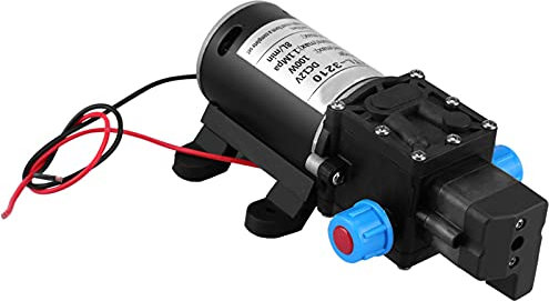 Pompe à eau 12v Dc 100w 8l/Min 160psi Pompe à eau auto-amorçante à membrane haute pression pour lavage