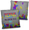 LolaPix Tetris-Kissen. Personalisiertes Kissen mit Namen. Personalisiertes Geschenk für Geeks. 100% beidseitig Bedruckt. Inklusive Füllung. Verschiedene Größen. Tetris