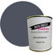 BOX DECO COULEURS Peinture bois intérieur extérieur à base d'acrylique aspect velours-satin Aqua Bois - 750ml, Gris Anthracite