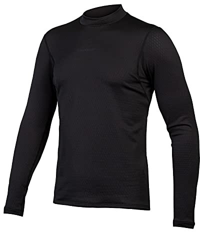 Endura Transloft Long Sleeve Mens Cycling Base Layer - Black