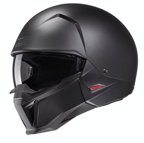 HJC, Casque Moto Jet i20 UNI Semi Mat Noir, XS