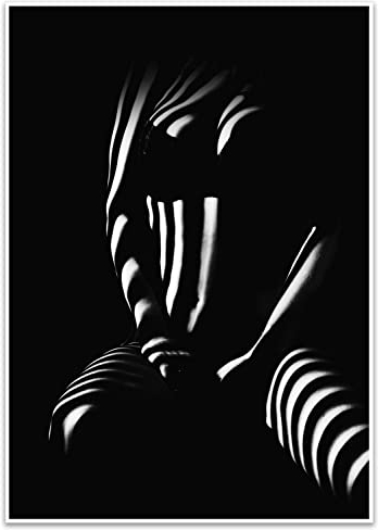 wandmotiv24 Poster als Wanddeko, Größe Din A3, Frau, Körper, Licht, Moderne Wanddeko, Wandbilder, Deko, Bild M0282