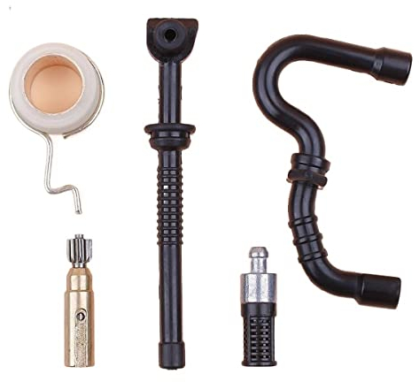 JUIYU Terrasse, Rasen & Garten Ölpumpen -Wurm -Zahnradfilter -Kit for MS180 MS170 018 017 Kettensägen -Ersatzwerkzeugteile Teile und Zubehör für Outdoor-Elektrowerkzeuge