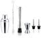 XAMIO 6-Piece Bartender Kit, Stainless Steel Bar Tools Cocktail Shaker Set With Measuring Cups,Ice Crushing Hammer,Spoon Ect. (Size : 350ml)