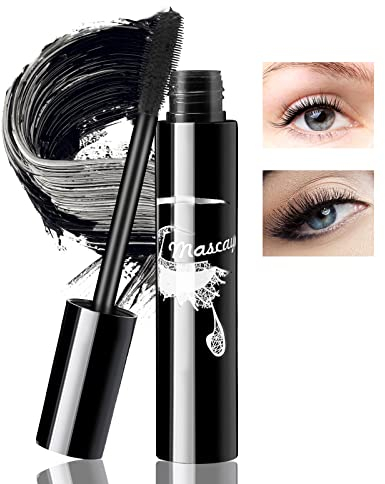 Boobeen Colored Volume Mascara für Wimpern, Verlängernde und voluminisierende Wimpern, 4D Silk Fiber Lash Mascara für Frauen, Langanhaltendes Augen Makeup