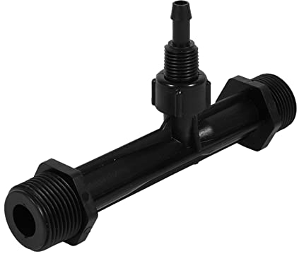 Inyector R, Fertilizante Venturi de Riego de 1 2 Pulgadas, Inyector Venturi, Venturi, Inyector Venturi Grden Tubo de Riego Fertilizante Mezclador Inyector Agricultura Herramienta (G3/4 Seis Puntos)