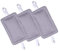 Colcolo 3 Pieces Closer Door Cushion, Door Jammer, Latch Covers Closer for House Bathroom Good Sleep, Gray