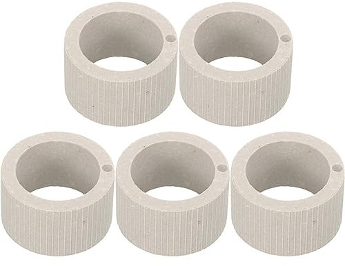 PATKAW 5 Pièces Aquatique Plante Aquatique Anneau Fixe Poids De Plante D'aquarium Pot De Plante en Céramique Anneau De Fixation pour Aquarium Paysage Accessoires De Réservoir De Poissons