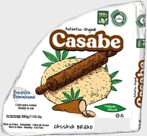 Casabe JUANA 283 gr, Pan de Yuca, Rico en Fibra, Sin Grasa, Sin Gluten, Tradición Natural, Auténtico y Original