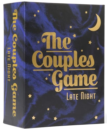 The Couples Game Late Night, Geschenkidee für Paare, für Sie und Ihn, Kartenspiel mit 150 unterhaltsamen Fragen, Partyspiel für Date-Nights und Spieleabende, 2-Spieler-Kartenspiel für Erwachsene