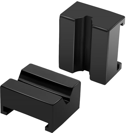 YIXISI 2 Stücke Wagenheber Gummiauflage, Wagenheber Pad, Universal Gummiauflage Wagenheber mit Rillen, für Wagenheber, Hebebühnen, Wagen