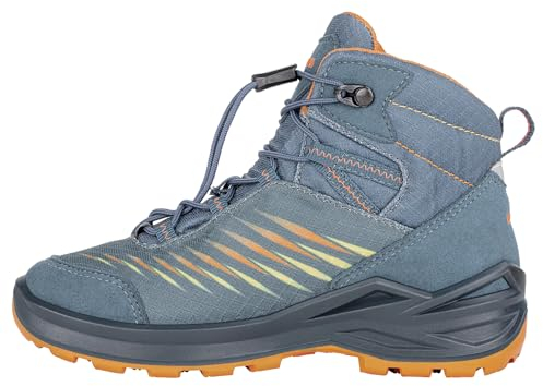 LOWA Stiefel mittel ZIRROX II GTX MID JR Petrol/Mango 33