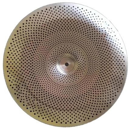 Platillo Mudo Plateado De 16'', Platillo Chino Para Batería De Instrumentos De Percusión Piezas de Instrumentos de Percusión