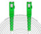 opteec® - Câble Fibre Optique Blindé - 30M - ORANGE/SFR/BOUYGUES/SOSH/RED by SFR - Rallonge/Jarretière - SC-APC à SC-APC Renforcé - Simplex Monomode - Garantie 10 Ans - Blanc (30M)