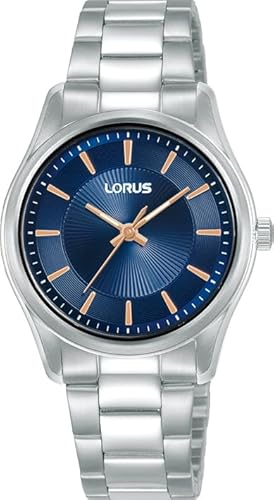 LORUS Damen Analog Quarz Uhr mit Edelstahl Armband RG243XX9