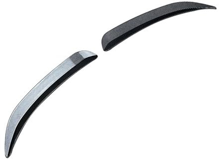 FINMOKAL Heckspoiler aus Karbonfaser-ABS, zweiteilige Kombinationsschwanzlippe, kompatibel mit Ford Focus MK4 4. ST Line Schrägheck 2019–2023