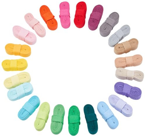 MAYJOYDIY 42m×15mm 23 Farben Baumwoll Twillband Fischgrätenband Wimpelband Schrägband Fischgräten Gurtband Näh Twillband Zum Nähen Geschenkverpackung DIY Basteln