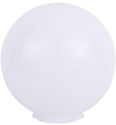 MagiDeal Lámpara de Globo para Uso Exterior, Diseño de Bola, Elemento Decorativo, Estructura Redonda Blanca, Soporte de Globo, 30cm 95mm Boca