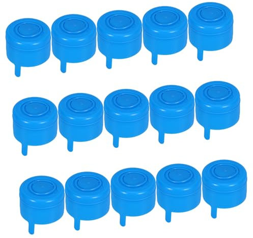 Angoily 25Piezas Tapas Reutilizables para Cubos de Agua de Tapa Antiderrame para Dispensadores de Agua Tapón Compatible con Botellas y Jarras