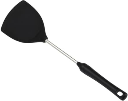 FONDOTIN 1pieza Espátula De Silicona Para Cocina y Restaurante Herramienta De Cocción Antiadherente Utensilio De Cocina Para Freír y