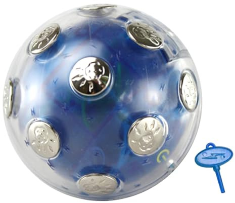 dzqad Schockierendes Ballspiel, Shock Ball, Elektrisches Ballspiel, Electric Shock Ball, Anti-Stressball Mit Elektrischen Schlägen, Blau