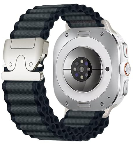 Nylon Armband für Samsung Galaxy Watch 9/8 / 8 Classic | Outdoor Sport Design, verstellbar, leicht und komfortabel, robustes Uhrenarmband