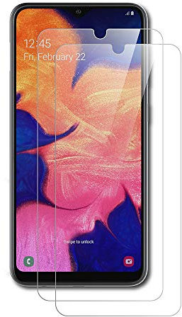 AICEK [Lot de 2] Verre Trempé Samsung Galaxy A10, Film Protection écran Verre trempé pour Samsung A10 Vitre Protection Galaxy A10 Ecran Verre Trempé (6,2 Pouces)