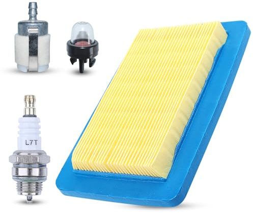 Luftfilter für Echo PB-770 PB-770H PB-770T Laubbläser, AUMEL Luftfilter + Zündkerze + Kraftstofffilter + Primerpumpe Zubehör PB760 & PB770 Luft Filter Ersatzteile Kit 4 in 1