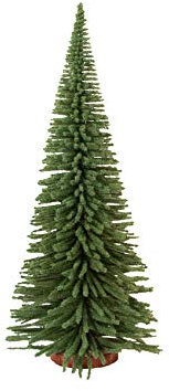 Noch 4019826 Sapin de Noël décoratif avec pied en bois Hauteur 35 cm