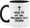 Tasse Tassen 325ml - Valentinstag Partner Freund & - Dieser Typ hat eine unglaublich tolle Freundin - 325 ml - Schwarz - partnertasse valentinstagstassen valentinstagsgeschenke this guy