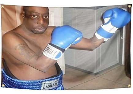 Boxing Green Lester Beetlejuice Flag 3x5 Feet Banner Funny Flags for Room With Bass Groments for College Dorm Room Decor