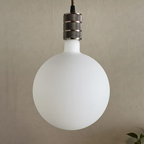 SD LUX Vintage LED Glühbirne Globe 8W G200 Weiß E27 XXL Deko Glühbirnen (75W Equi.) Große Retro Birnen Dimmbar 800LM Edison Birne Pendelleuchte Pendelleuchte, Warmweiß 2500K,1 Pack