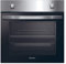 Candy Idea FIDC X100, Horno Eléctrico, 70L, 1 Bandeja y 1 Rejilla, Limpieza Aquactiva, 4 Funciones, 2 Mandos Mecánicos, Puerta Doble Cristal, Inox y Negro