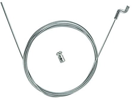 HpLive 1 Stück 200 cm Bowdenzug Z-Haken Rasenmäher Seilzug für Rasenmäher Radantrieb Motorbremse Gaszug