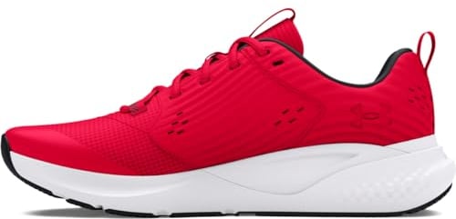 Under Armour Herren Charged Commit Trainer 4 Crosstrainer, 601 Rot Weiß Schwarz, 45.5 EU