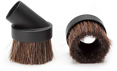 Cen-Tec Systems 32mm Round Dusting Brush for Henry and Other Numatic Vacuums Including Hetty, Charles, James, George, Edward, Harry, Nuvac and Others - Pack of 2