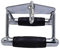 Rivotrance LAT Pull Down Bar,Rotating Press Down Bar,Tricep Rope,Strength Training Double D Row Handle Cable Attachment for Weight Workout,Cable Machine Accessories With Rubber Grips (D Bar)